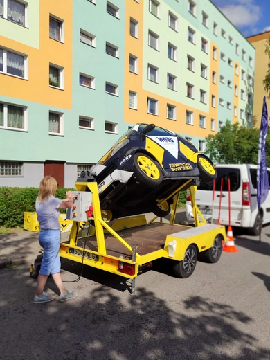 Start IV sezonu akcji "Ja jadę - Ty pomagasz" z Siemianowic do Oslo