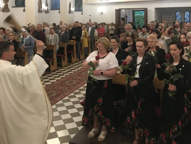 Nabożeństwo ku czci św. Rity w Nieświniu