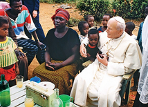 Jan Paweł II w Zambii