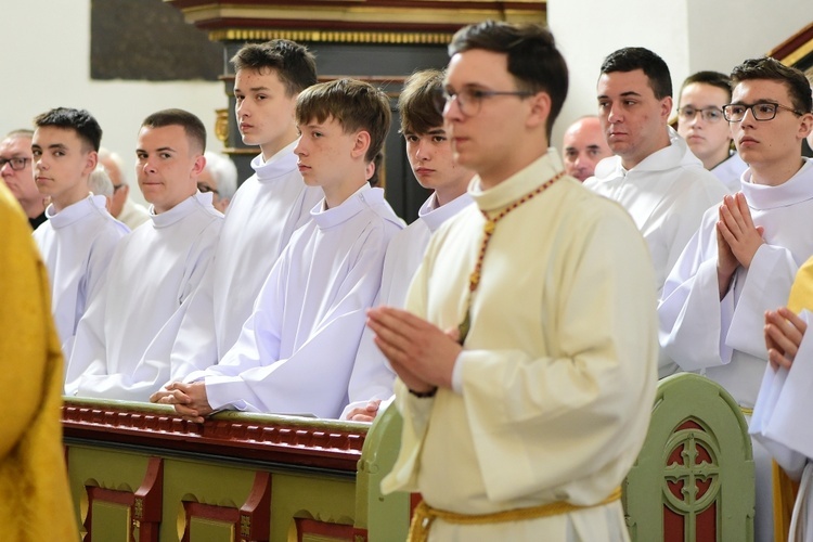 Błogosławieństwo służby liturgicznej