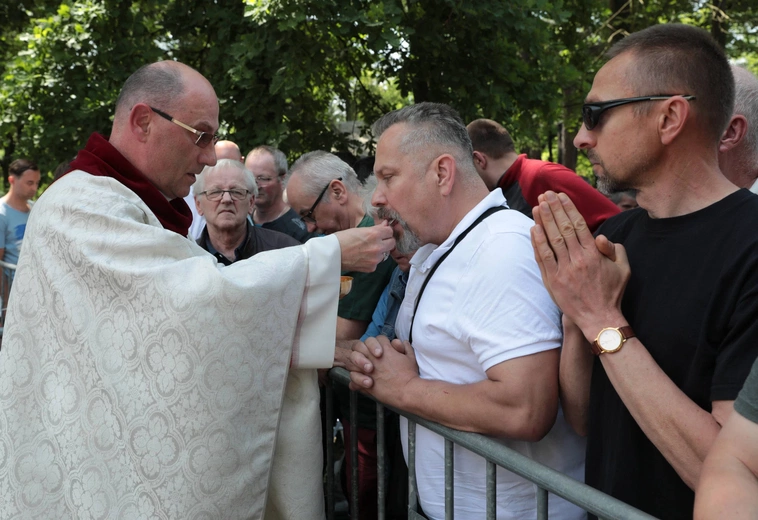 Pielgrzymka mężczyzn do Piekar część 3