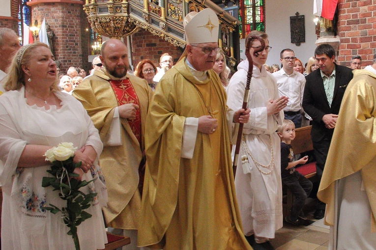 Msza św. wieńcząca Marsz dla Życia i Rodziny w Słupsku