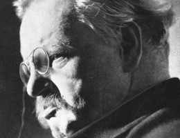 Gilbert Keith Chesterton przyjął katolicyzm, bo przekonał jego analityczny umysł 