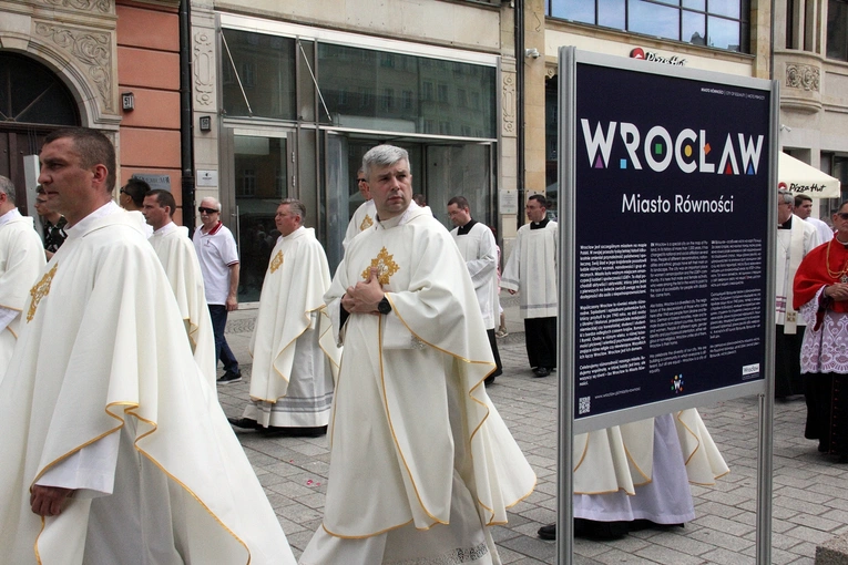 Boże Ciało - procesja główna Wrocław 2024