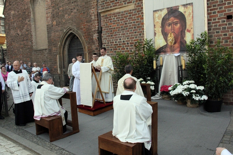 Boże Ciało - procesja główna Wrocław 2024