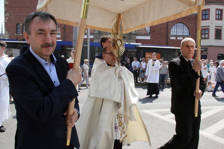 Boże Ciało - procesja główna Wrocław 2024