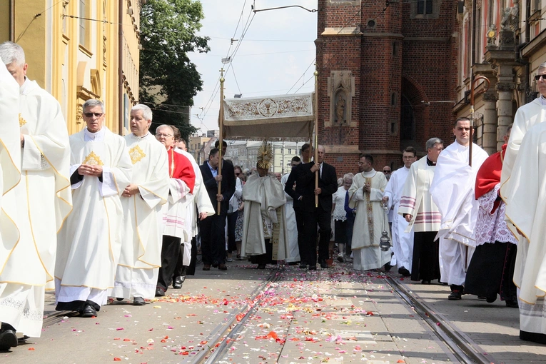 Boże Ciało - procesja główna Wrocław 2024