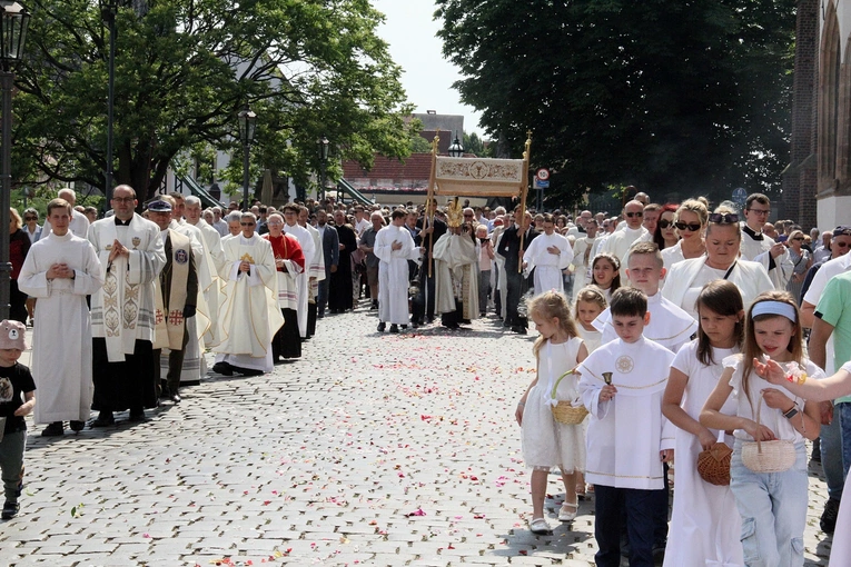Boże Ciało - procesja główna Wrocław 2024