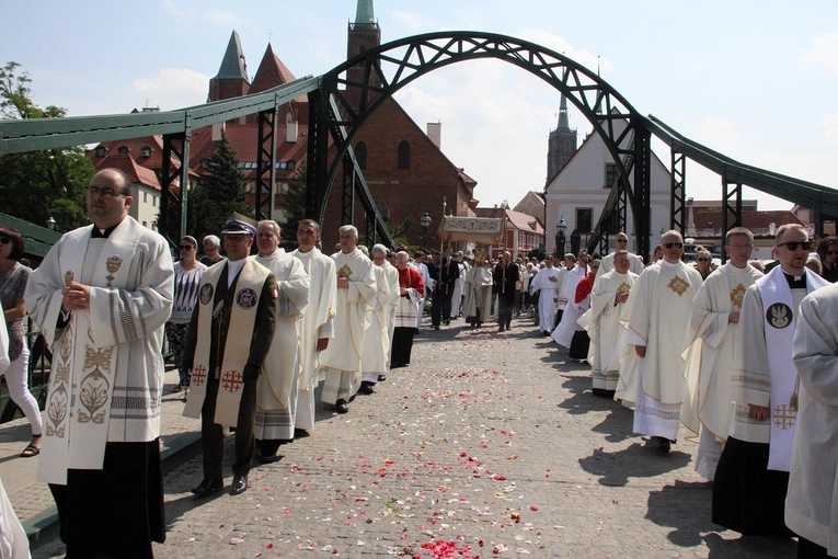 Boże Ciało - procesja główna Wrocław 2024