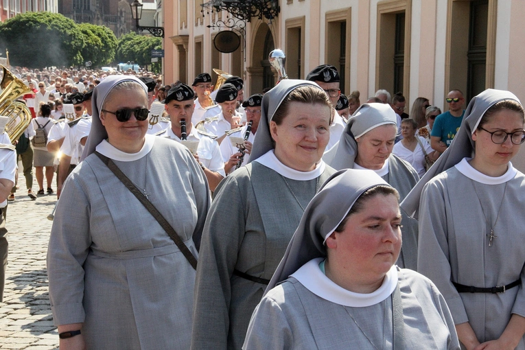 Boże Ciało - procesja główna Wrocław 2024