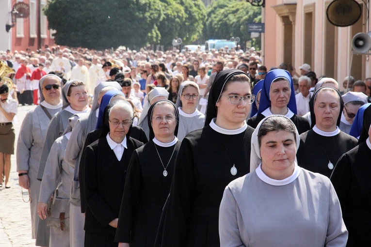 Boże Ciało - procesja główna Wrocław 2024