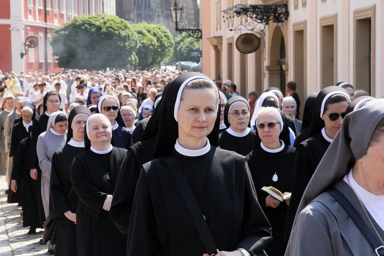 Boże Ciało - procesja główna Wrocław 2024