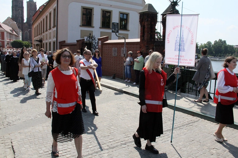 Boże Ciało - procesja główna Wrocław 2024