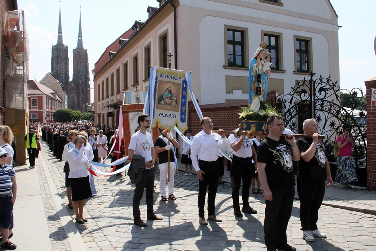 Boże Ciało - procesja główna Wrocław 2024