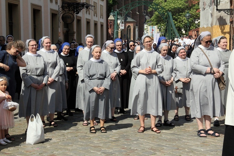 Boże Ciało - procesja główna Wrocław 2024