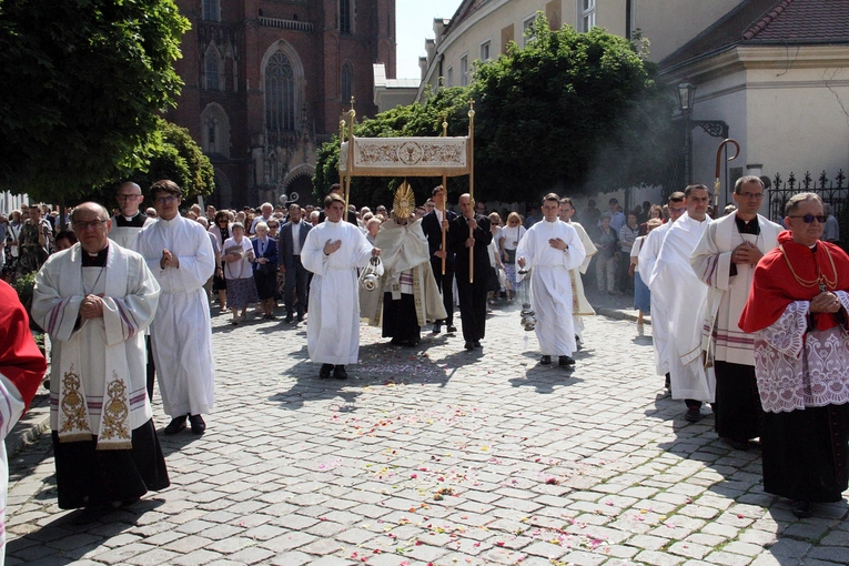 Boże Ciało - procesja główna Wrocław 2024