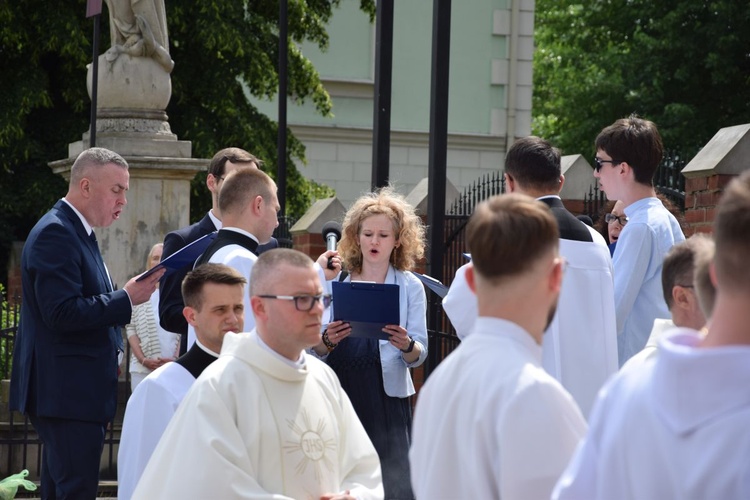 Procesja Bożego Ciała przeszła od katedry do fary.