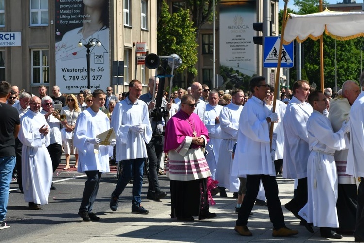 Boże Ciało w Zielonej Górze