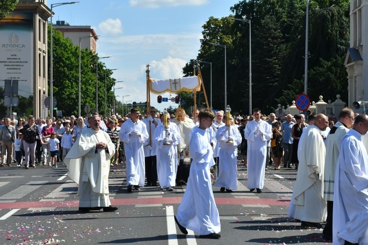 Boże Ciało w Zielonej Górze