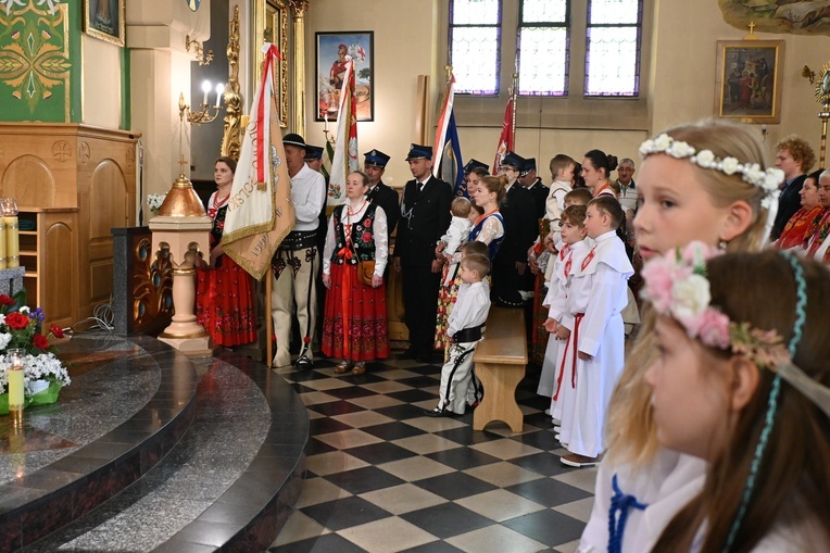 Procesja Bożego Ciała w Miętustwie