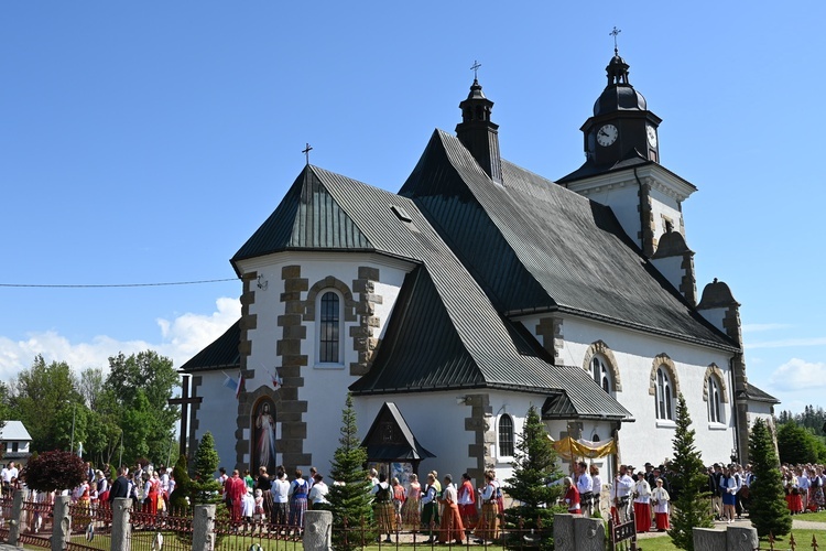 Procesja Bożego Ciała w Miętustwie