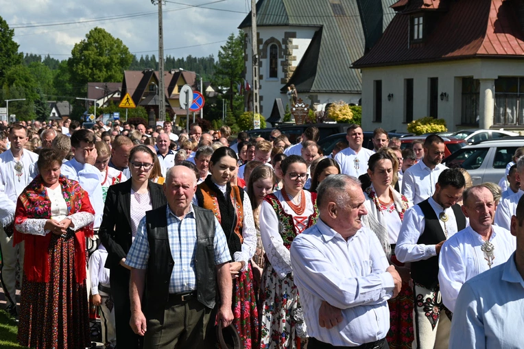 Procesja Bożego Ciała w Miętustwie