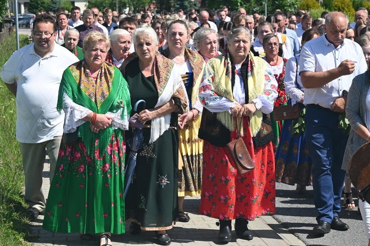 Procesja Bożego Ciała w Miętustwie