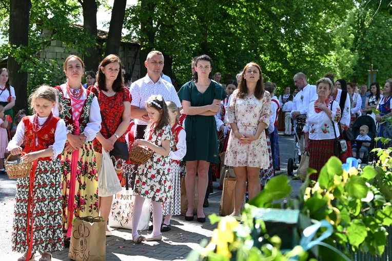 Procesja Bożego Ciała w Miętustwie