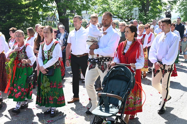 Procesja Bożego Ciała w Miętustwie