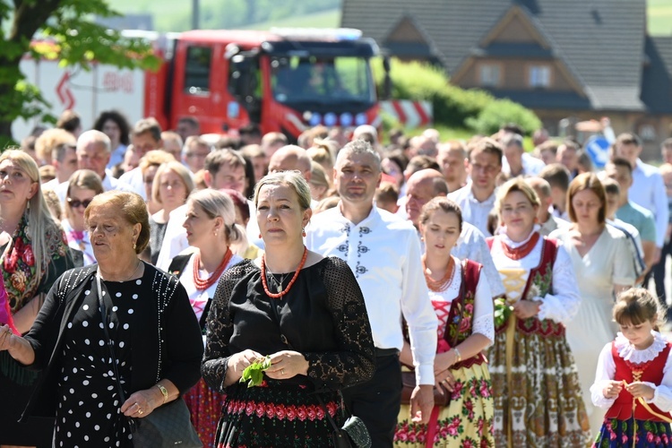 Procesja Bożego Ciała w Miętustwie