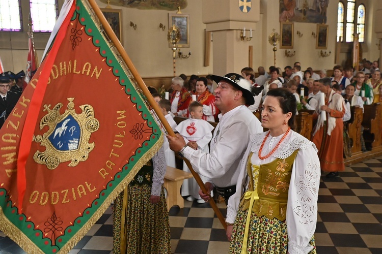 Procesja Bożego Ciała w Miętustwie