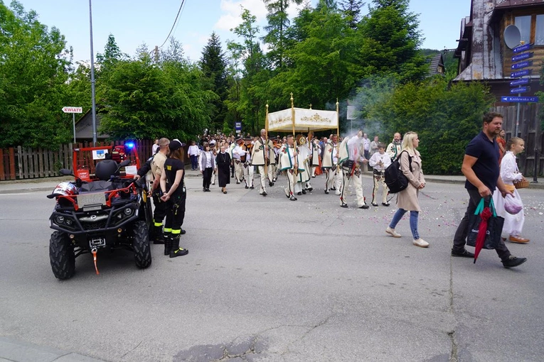 Procesja Bożego Ciała w Kościelisku 