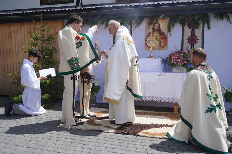 Procesja Bożego Ciała w Kościelisku 