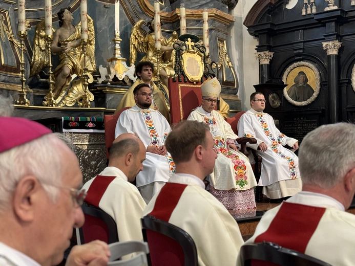 Boże Ciało w Łowiczu - Msza św.