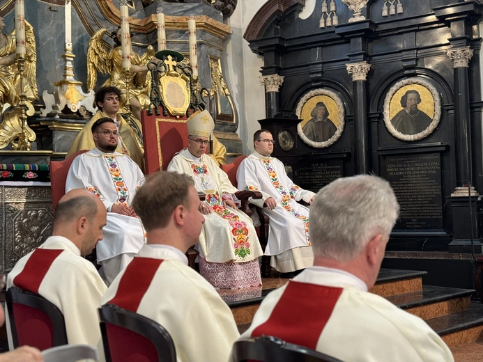 Boże Ciało w Łowiczu - Msza św.