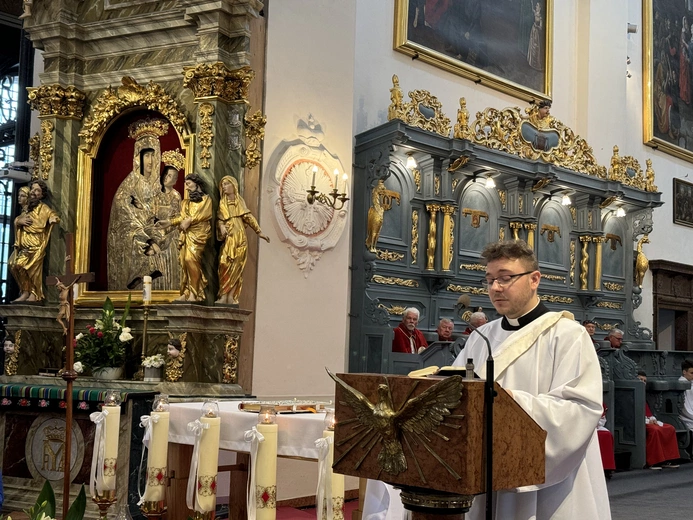 Boże Ciało w Łowiczu - Msza św.
