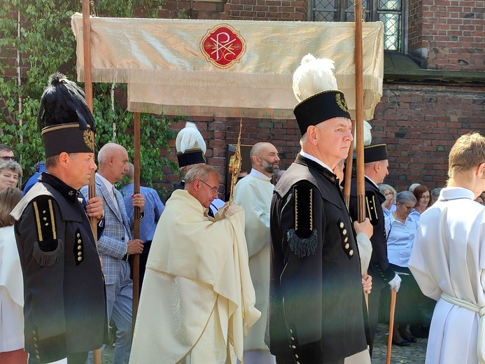 Procesja Bożego Ciała w Gliwicach