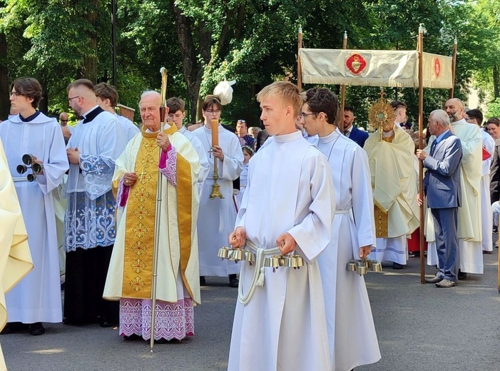 Procesja Bożego Ciała w Gliwicach