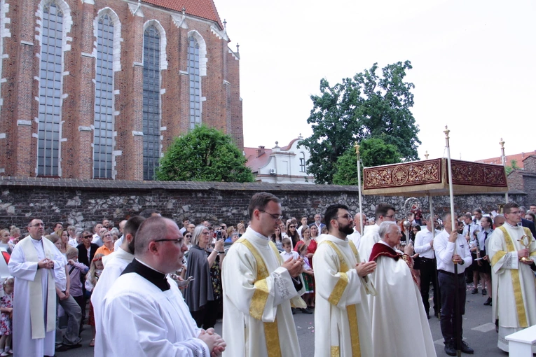 Erygowanie sanktuarium Najświętszej Eucharystii w bazylice Bożego Ciała