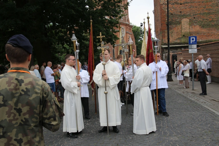 Płock. Boże Ciało na Starym Mieście