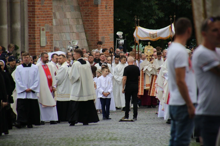 Płock. Boże Ciało na Starym Mieście