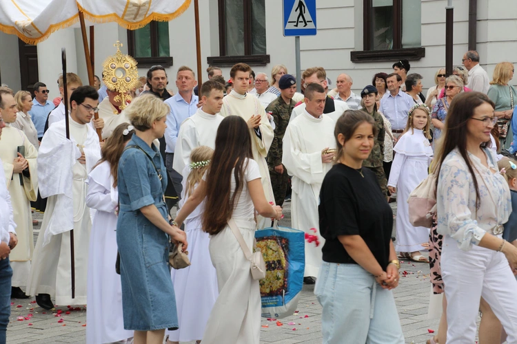Płock. Boże Ciało na Starym Mieście