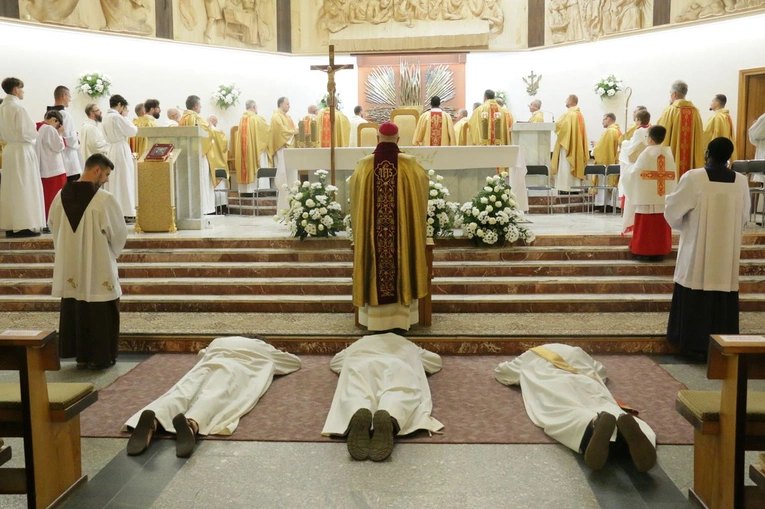 Święcenia u braci kapucynów