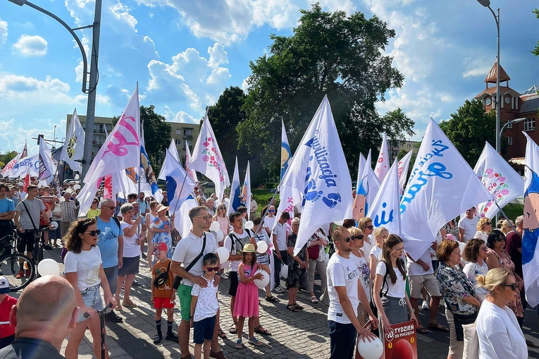 Marsz dla Życia i Rodziny w Pile - cz. 1