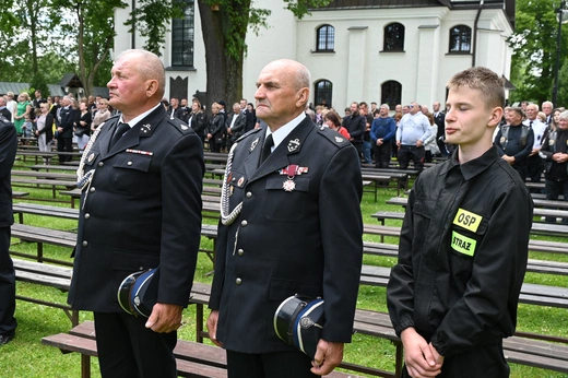 Strażacy i motocykliści dojechali do Gaździny Podhala 