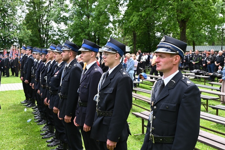 Strażacy i motocykliści dojechali do Gaździny Podhala 