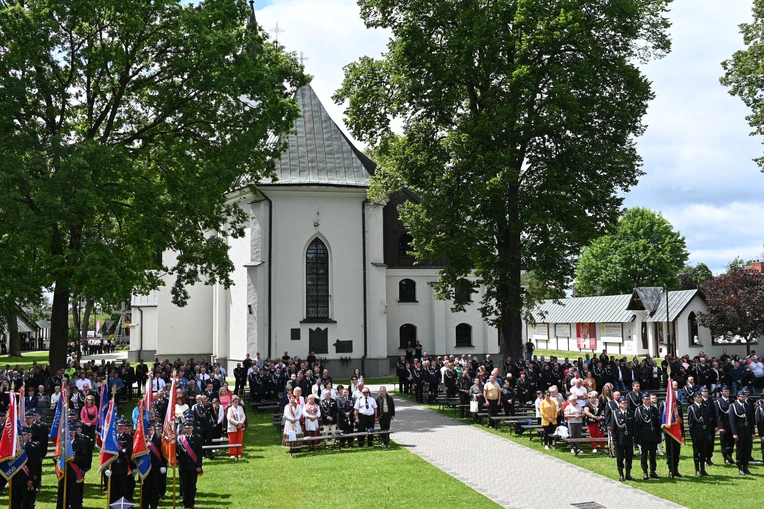 Strażacy i motocykliści dojechali do Gaździny Podhala 