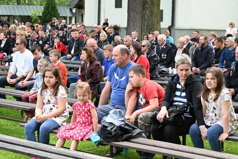 Strażacy i motocykliści dojechali do Gaździny Podhala 