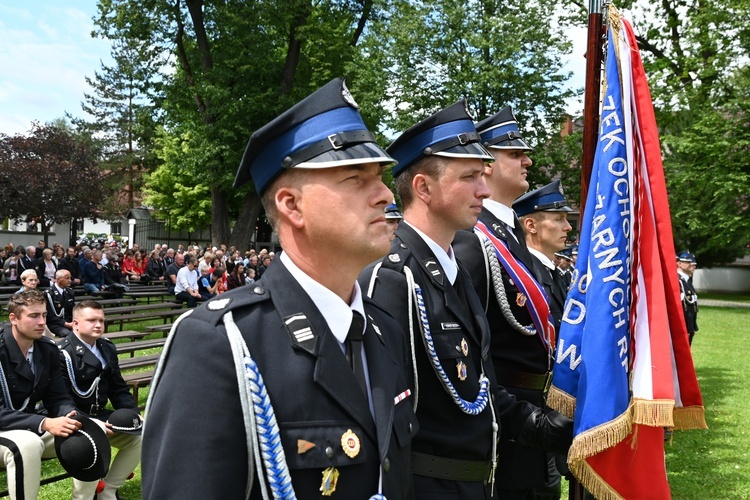 Strażacy i motocykliści dojechali do Gaździny Podhala 