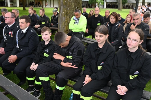 Strażacy i motocykliści dojechali do Gaździny Podhala 